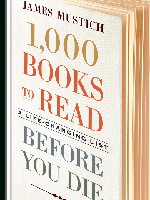 Title details for 1,000 Books to Read Before You Die by James Mustich - Available